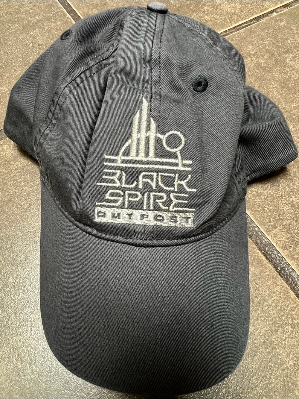 Star Wars Gray Galaxy's Edge Logo Cap